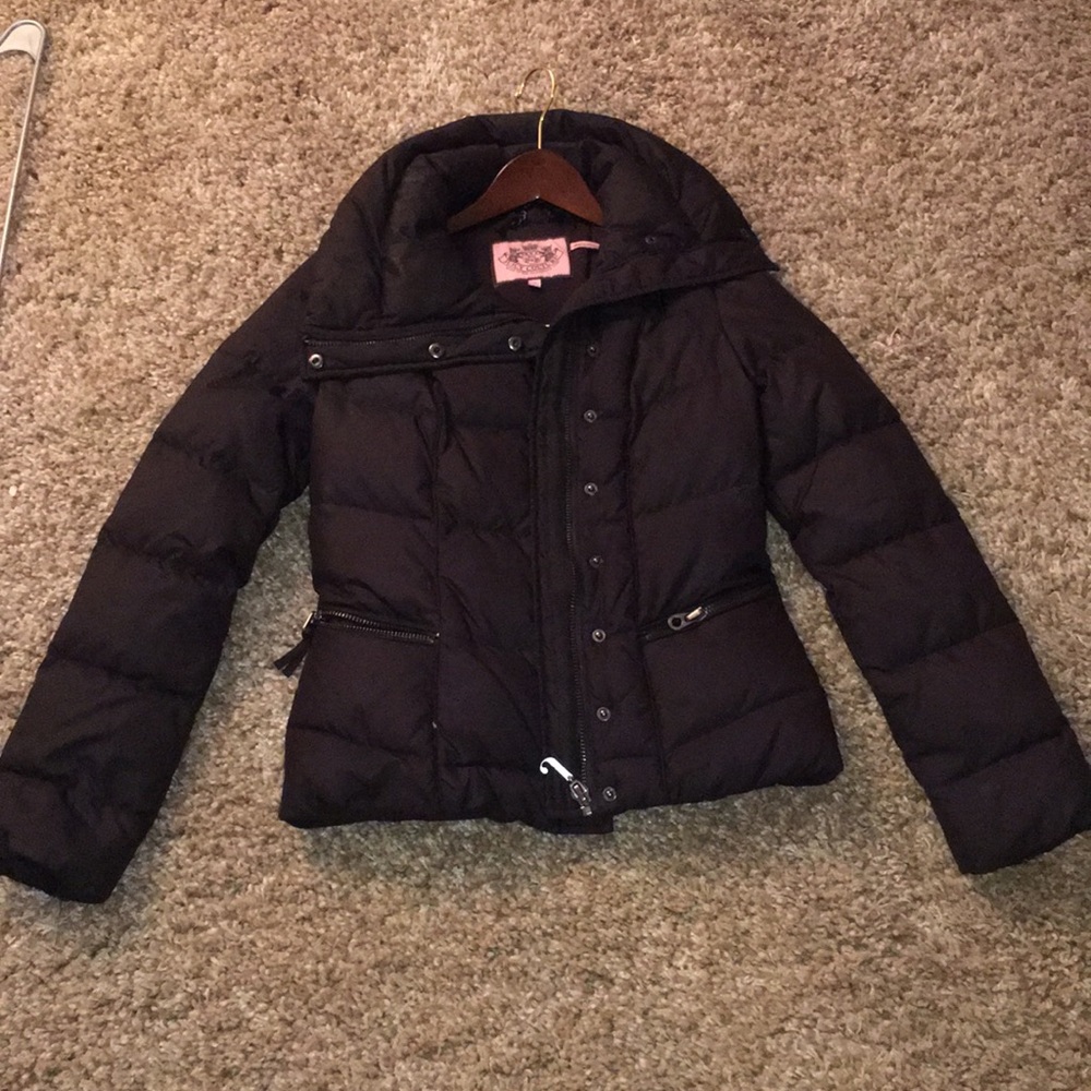 Juicy couture down jacket size petite